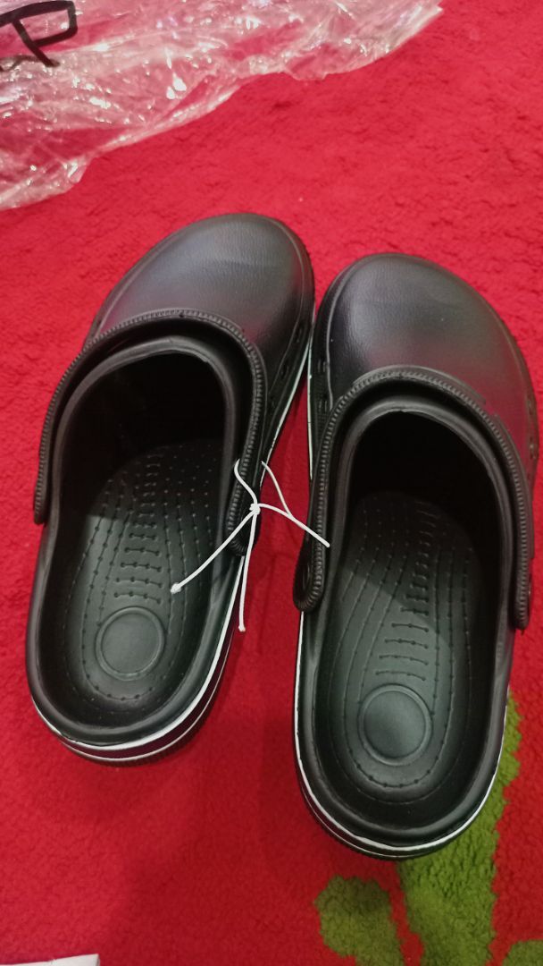 Sandal Kodok Polos Pria Wanita Anti Slip EVA - Foto ulasan pembeli