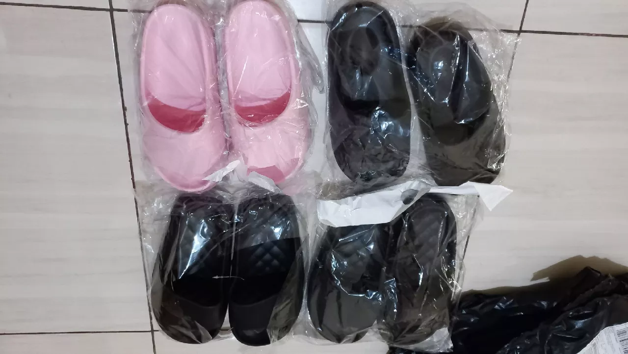 Sandal Pria Karet Empuk Non-Slip Murah - Foto ulasan pembeli