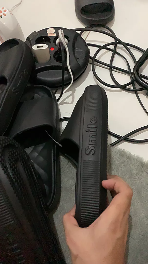 Sandal Pria Karet Empuk Non-Slip Murah - Foto ulasan pembeli