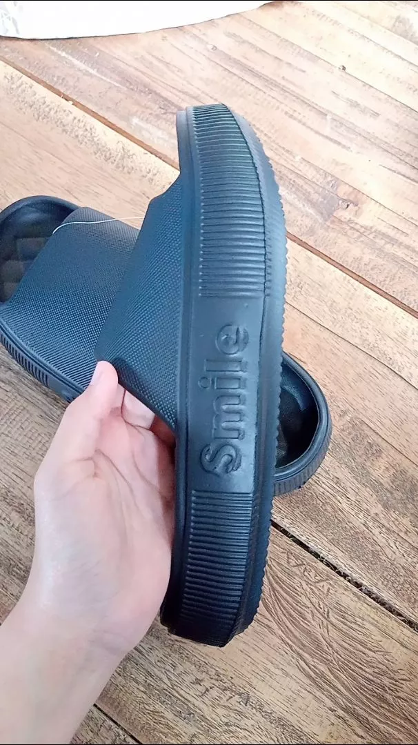 Sandal Pria Karet Empuk Non-Slip Murah - Foto ulasan pembeli