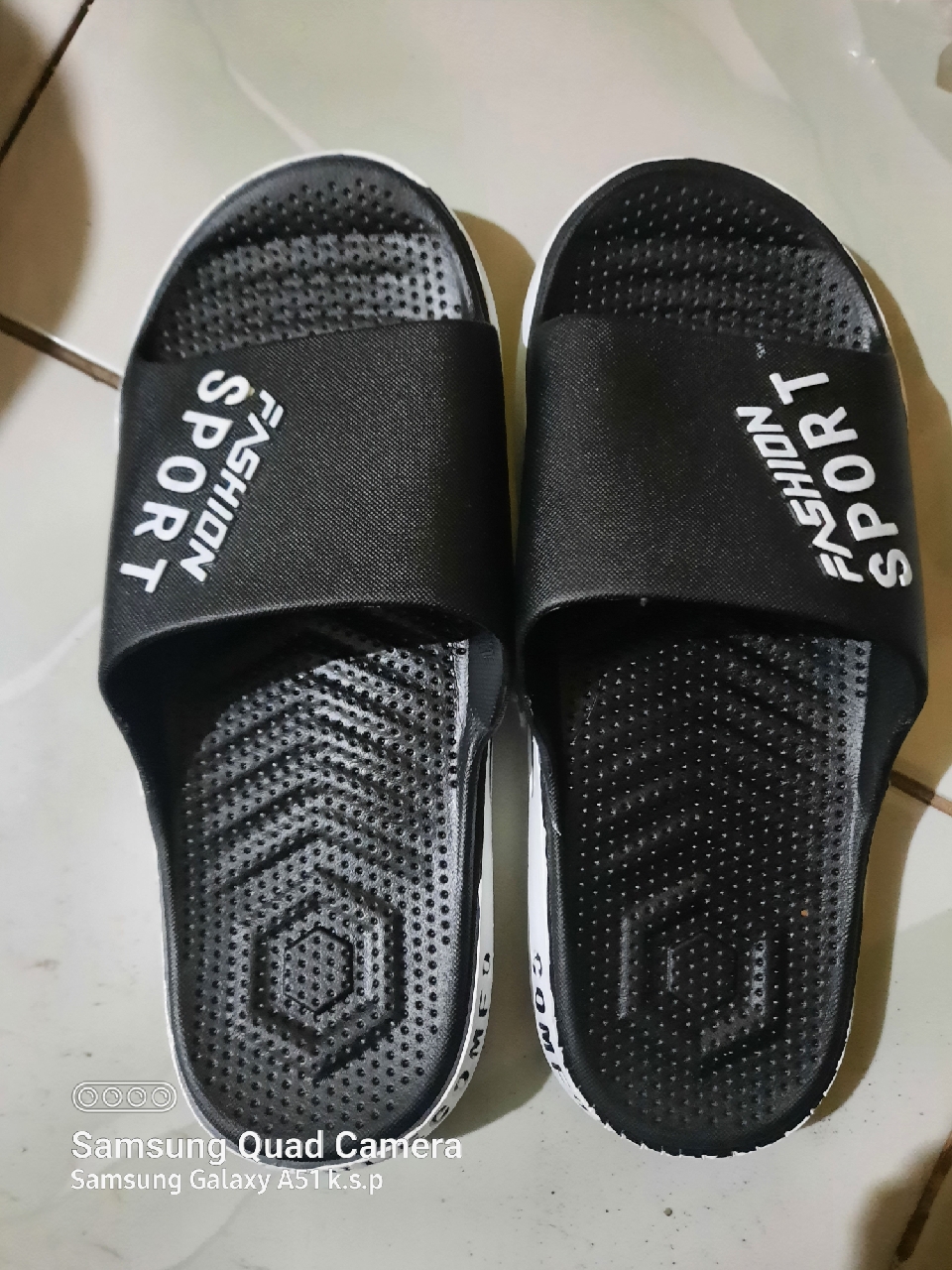 Sandal Slip On Pria Karet Terbaru Fashion Eva - Foto ulasan pembeli