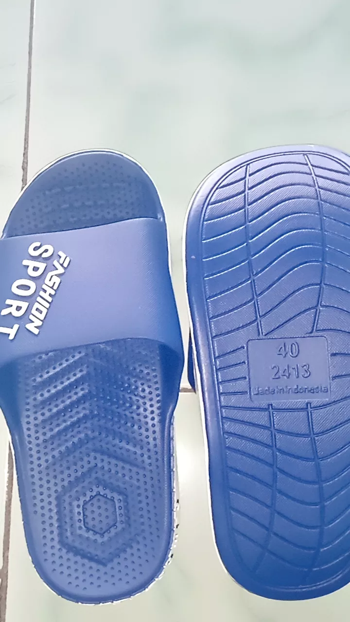 Sandal Slip On Pria Karet Terbaru Fashion Eva - Foto ulasan pembeli
