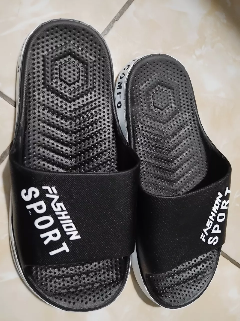 Sandal Slip On Pria Karet Terbaru Fashion Eva - Foto ulasan pembeli