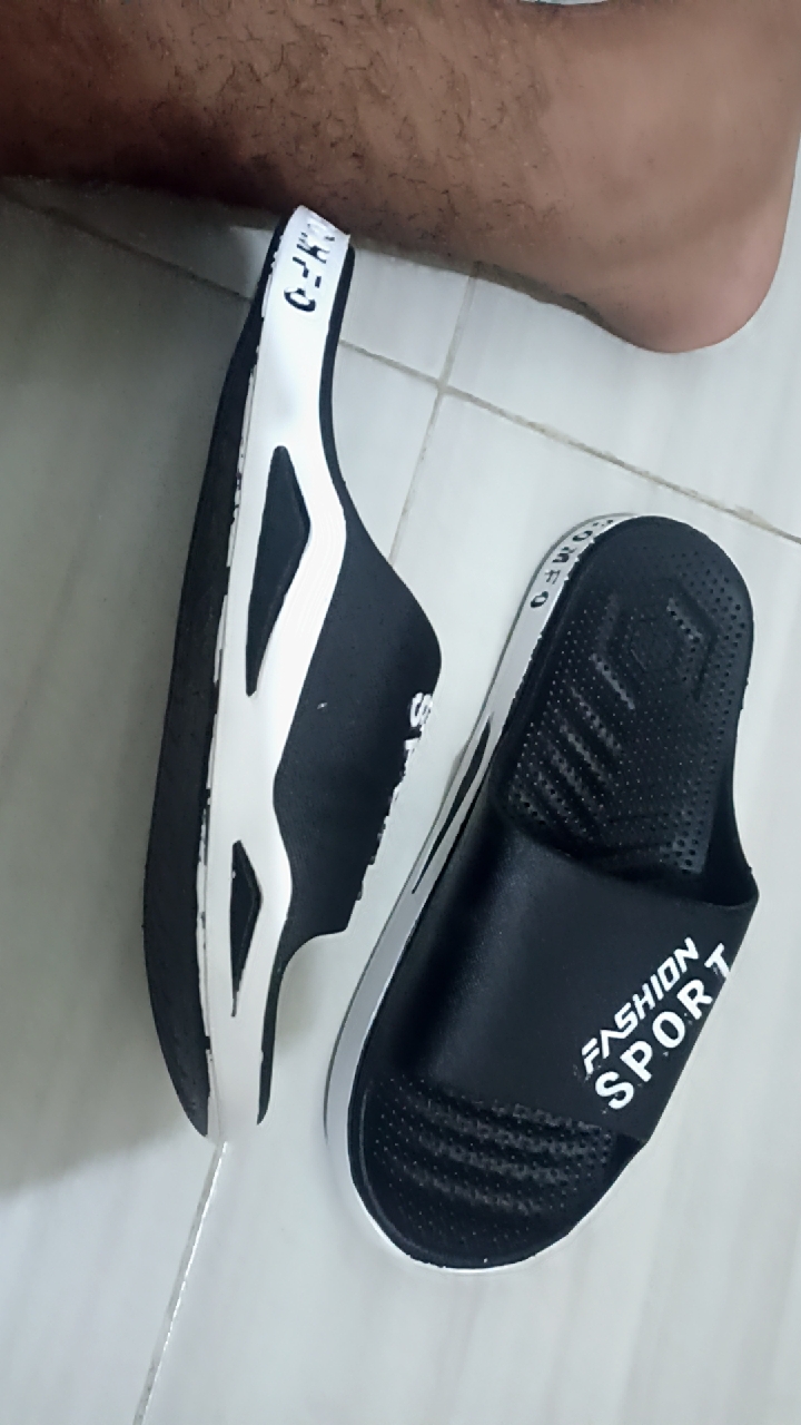 Sandal Slip On Pria Karet Terbaru Fashion Eva - Foto ulasan pembeli