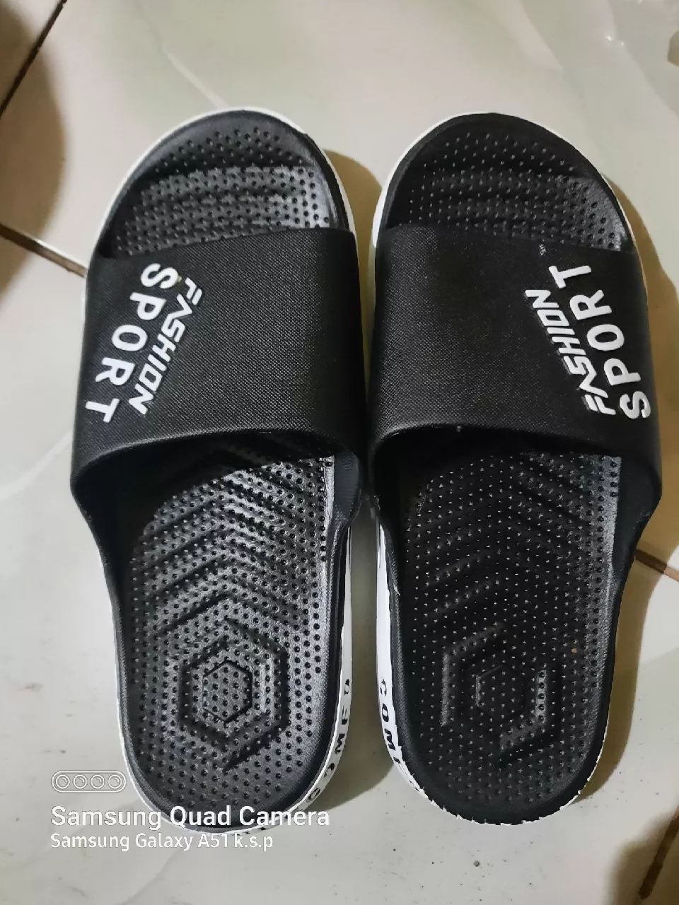 Sandal Slip On Pria Karet Terbaru Fashion Eva - Foto ulasan pembeli