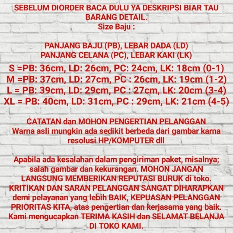 Setelan Singlet Anak I'm Bomer 0-5 Tahun Premium - foto 10 dari 10, vi4hviqmoo