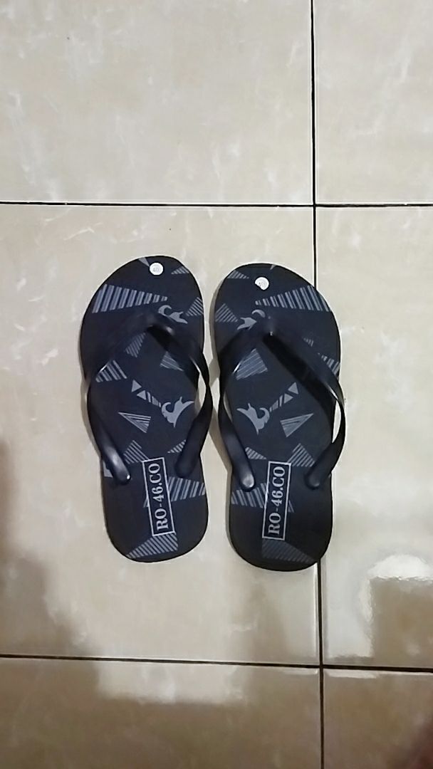 SENDAL JEPIT COWO DEWASA MOTIP RO.CO - Foto ulasan pembeli