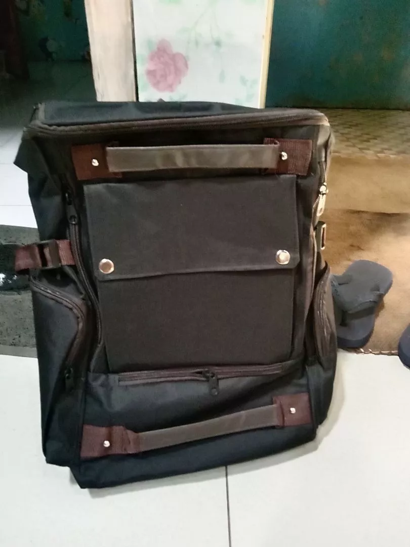 Senio.id Tas Pria Ransel Kapasitas Besar Kekinian - Foto ulasan pembeli