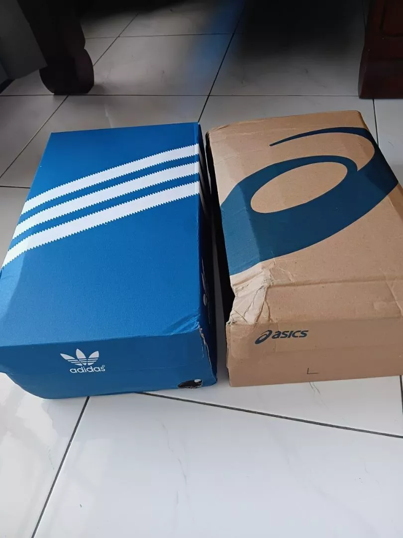 SEPATU 0NITSUKA TIGER California 78 Deluxe Cream Blue Red CLASSIC KASUAL SANTAI BEST SELER - Foto ulasan pembeli