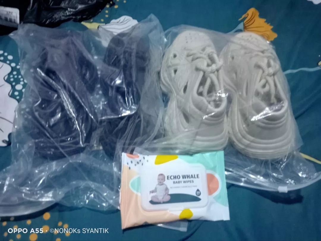 Sepatu Olahraga Pria Wanita Empuk Antislip - Foto ulasan pembeli