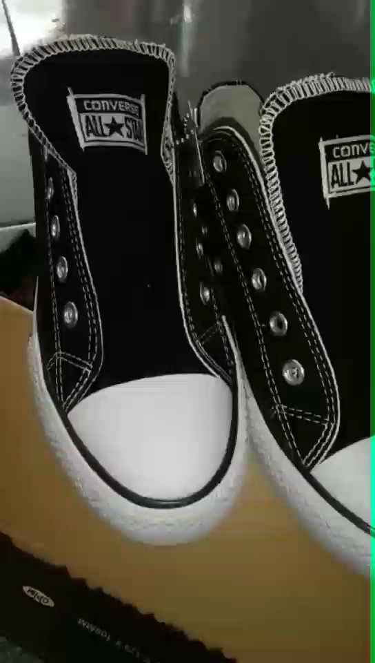 sepatu convers70. + box sepatu sneakers canvas 12's - Foto ulasan pembeli