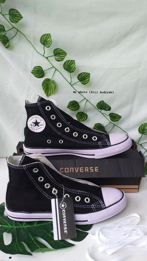 sepatu convers70. + box sepatu sneakers canvas 12's - Foto ulasan pembeli