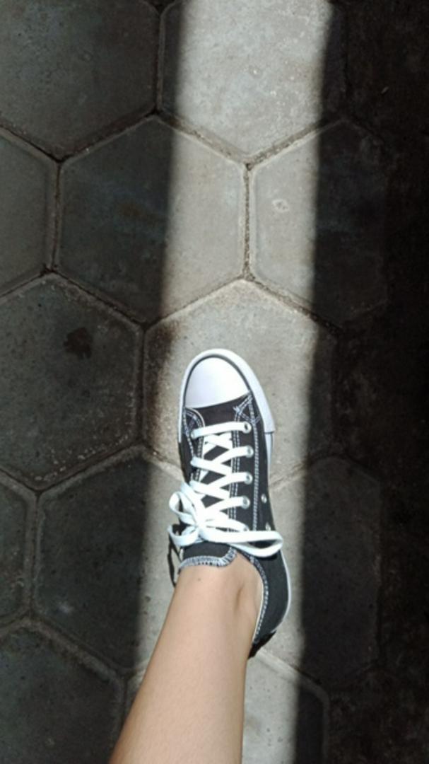 sepatu convers70. + box sepatu sneakers canvas 12's - Foto ulasan pembeli