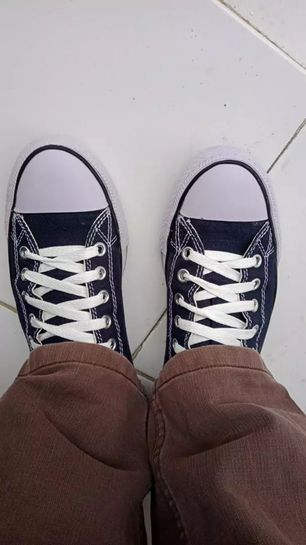 Sepatu Converse Allstar Kw Super No Box Anak - Foto ulasan pembeli