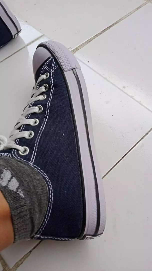 Sepatu Converse Allstar Kw Super No Box Anak - Foto ulasan pembeli