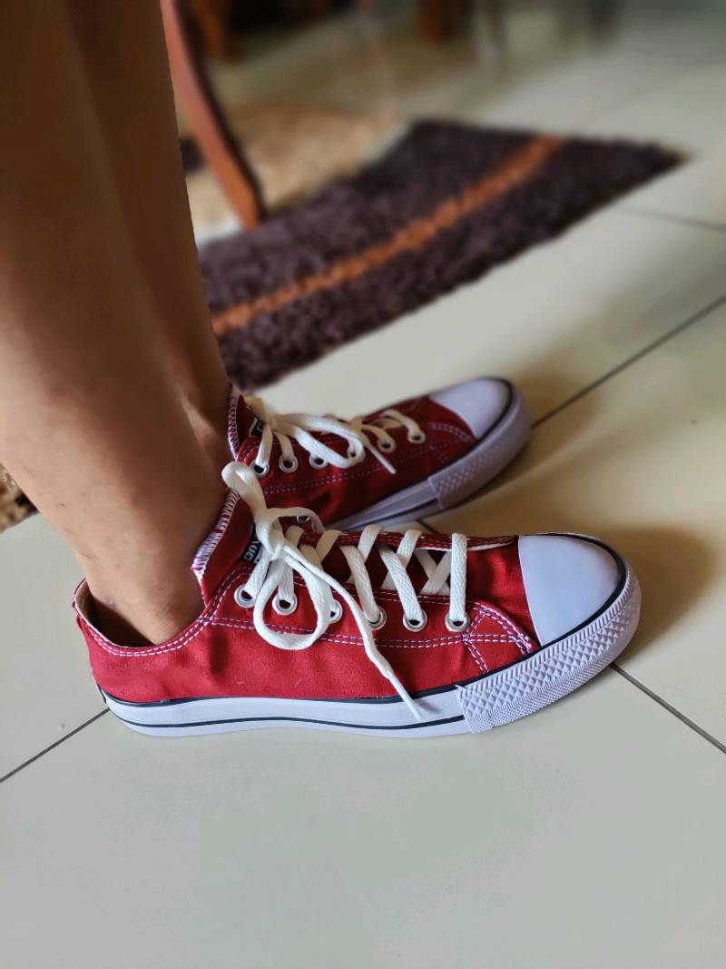 Sepatu Converse Allstar Kw Super No Box Anak - Foto ulasan pembeli
