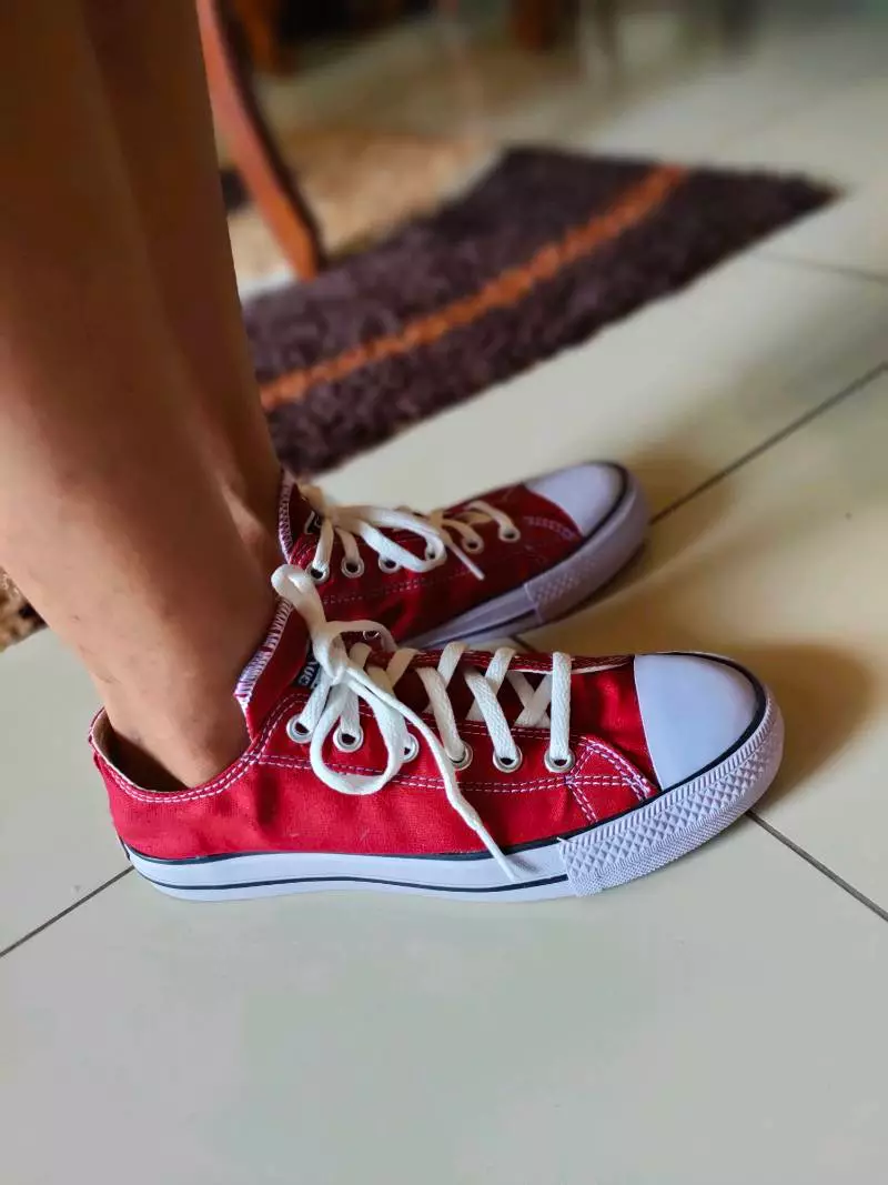 Sepatu Converse Allstar Kw Super No Box Anak - Foto ulasan pembeli