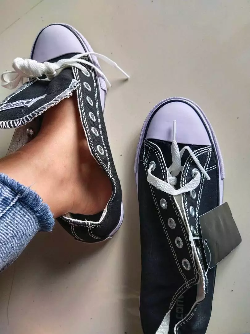 Sepatu Converse Allstar Kw Super No Box Anak - Foto ulasan pembeli