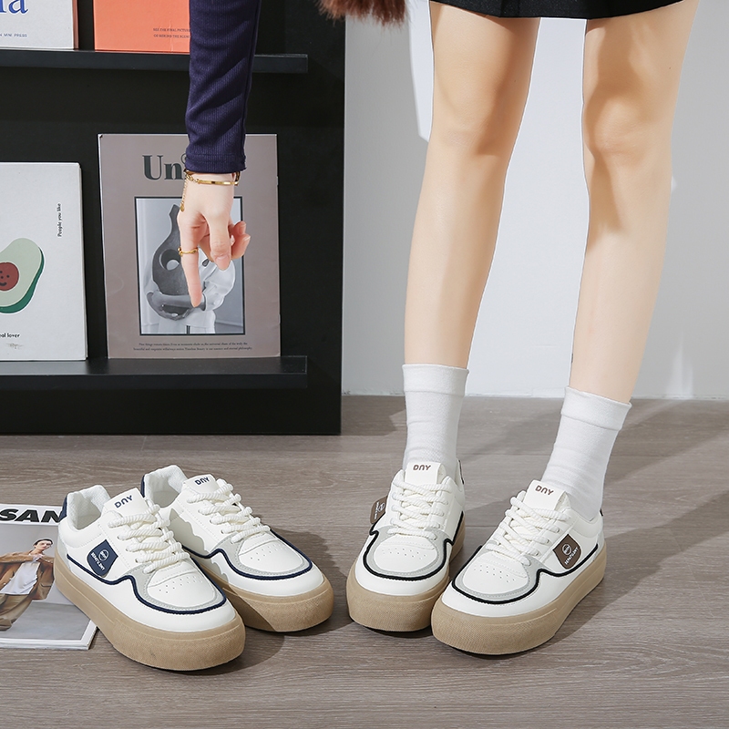 Sepatu DNY Sepatu Sneakers Wanita Running Shoes Perempuan Casual Shoes Spatu Jalan Import 0444D - foto 5 dari 10, mekbeibwij