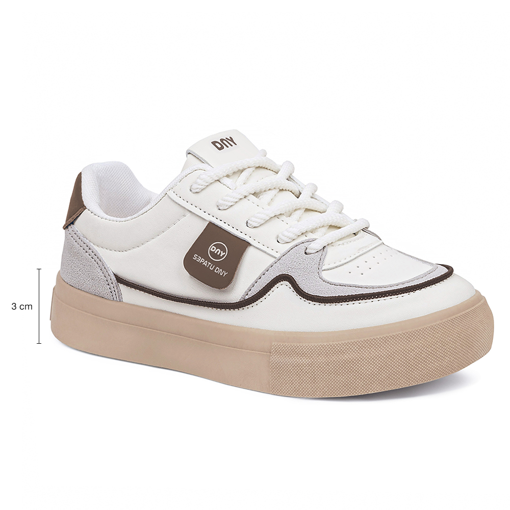Sepatu DNY Sepatu Sneakers Wanita Running Shoes Perempuan Casual Shoes Spatu Jalan Import 0444D - foto 6 dari 10, mekbeibwij