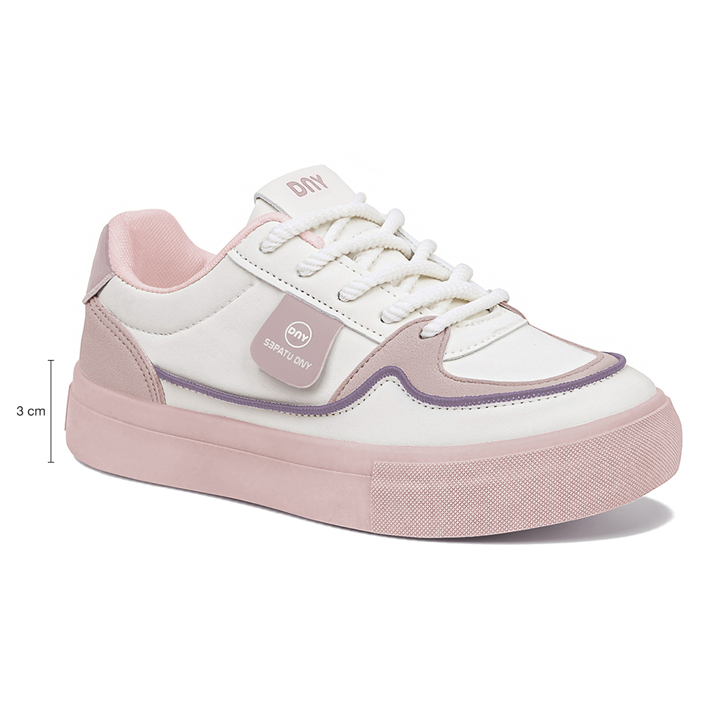 Sepatu DNY Sepatu Sneakers Wanita Running Shoes Perempuan Casual Shoes Spatu Jalan Import 0444D - foto 9 dari 10, mekbeibwij
