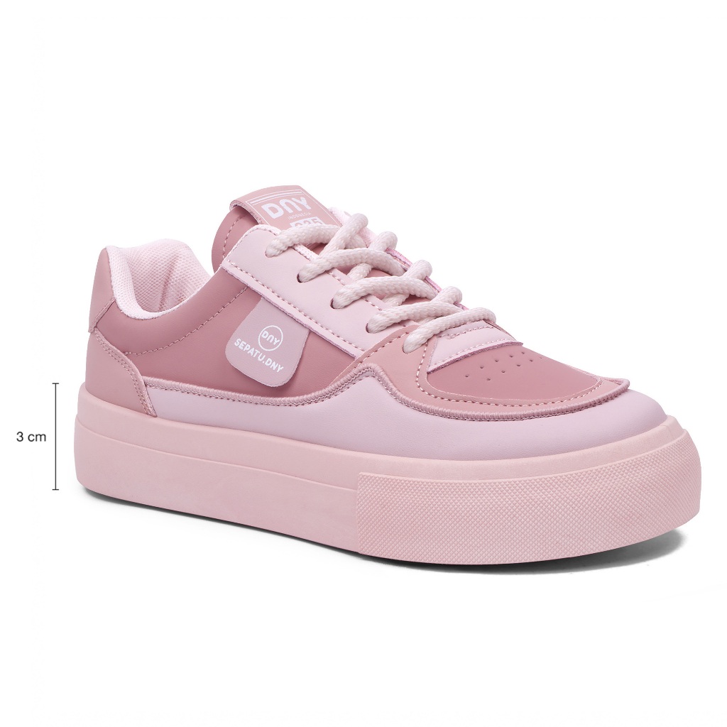 Sepatu DNY Sepatu Sneakers Wanita Running Shoes Perempuan Casual Shoes Spatu Jalan Import 0444D - foto 10 dari 10, mekbeibwij