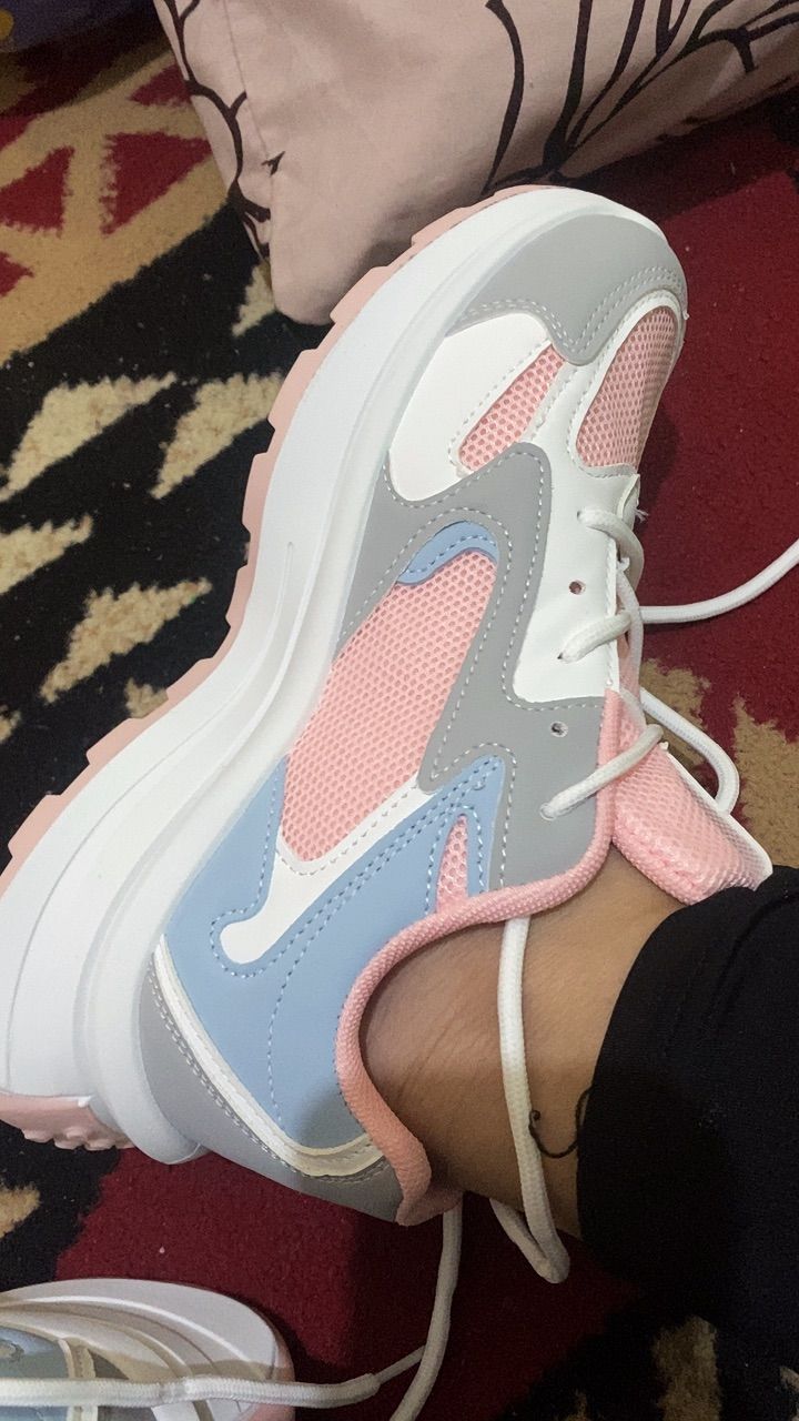 Sepatu DNY Sepatu Sneakers Wanita Spatu Olahraga Kekinian Sneaker Cewek Te Wanita Running Shoes 0483 - foto 7 dari 10, liyadimaz