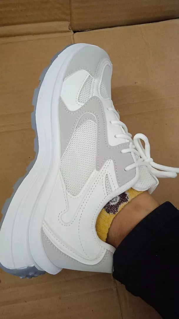 Sepatu DNY Sepatu Sneakers Wanita Spatu Olahraga Kekinian Sneaker Cewek Te Wanita Running Shoes 0483 - Buyer review photo