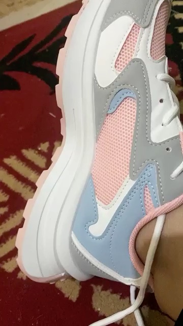 Sepatu DNY Sepatu Sneakers Wanita Spatu Olahraga Kekinian Sneaker Cewek Te Wanita Running Shoes 0483 - Buyer review photo
