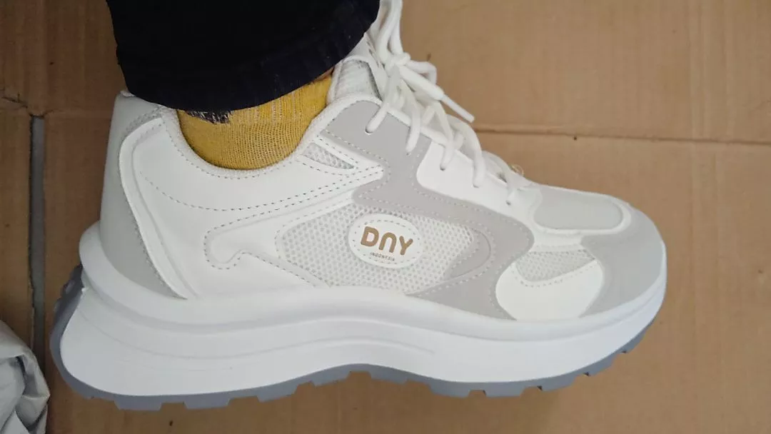 Sepatu DNY Sepatu Sneakers Wanita Spatu Olahraga Kekinian Sneaker Cewek Te Wanita Running Shoes 0483 - Buyer review photo
