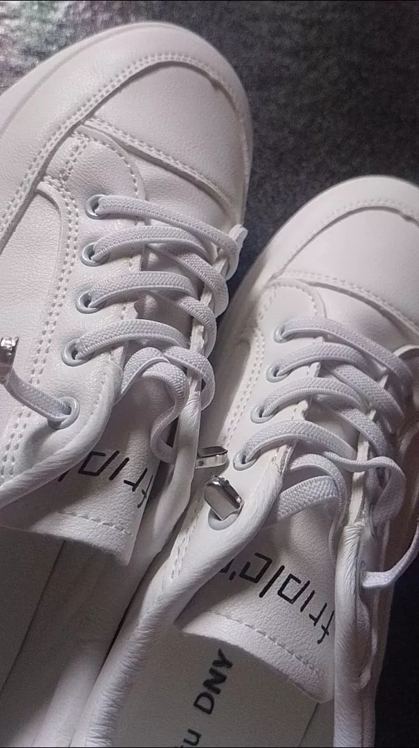 Sepatu DNY Sneakers Wanita Sepatu Perempuan Running Shoes Casual Shoes Spatu Olahraga Import 0010 - Foto ulasan pembeli