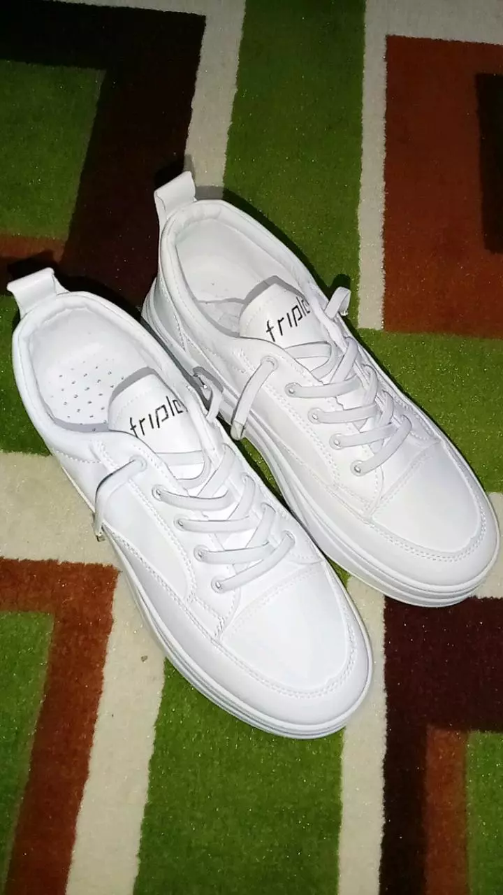 Sepatu DNY Sneakers Wanita Sepatu Perempuan Running Shoes Casual Shoes Spatu Olahraga Import 0010 - Foto ulasan pembeli