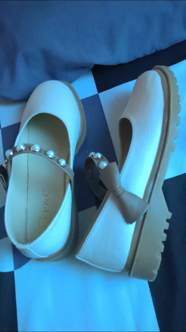Sepatu Docmart Wanita Hitam Kulit Sintetis Premium - Foto ulasan pembeli