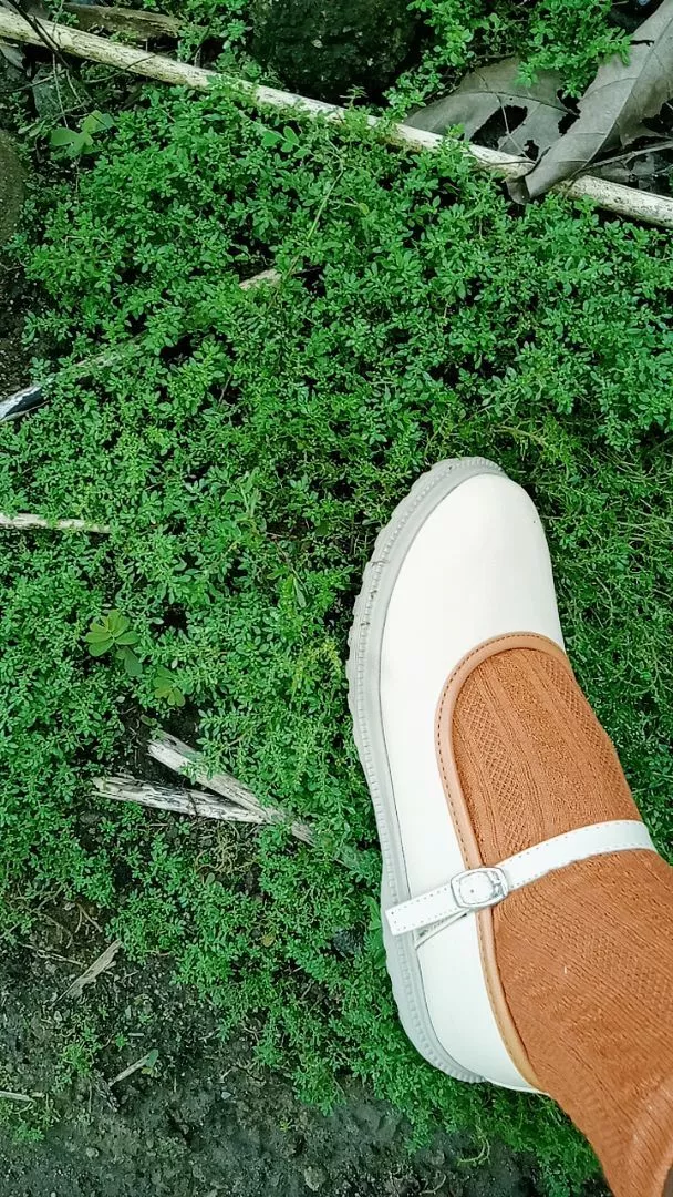 Sepatu Docmart Wanita Kerja Hitam Gesper / Flat Loafers Cewek Terbaru Korean Style Casual 039 - Foto ulasan pembeli
