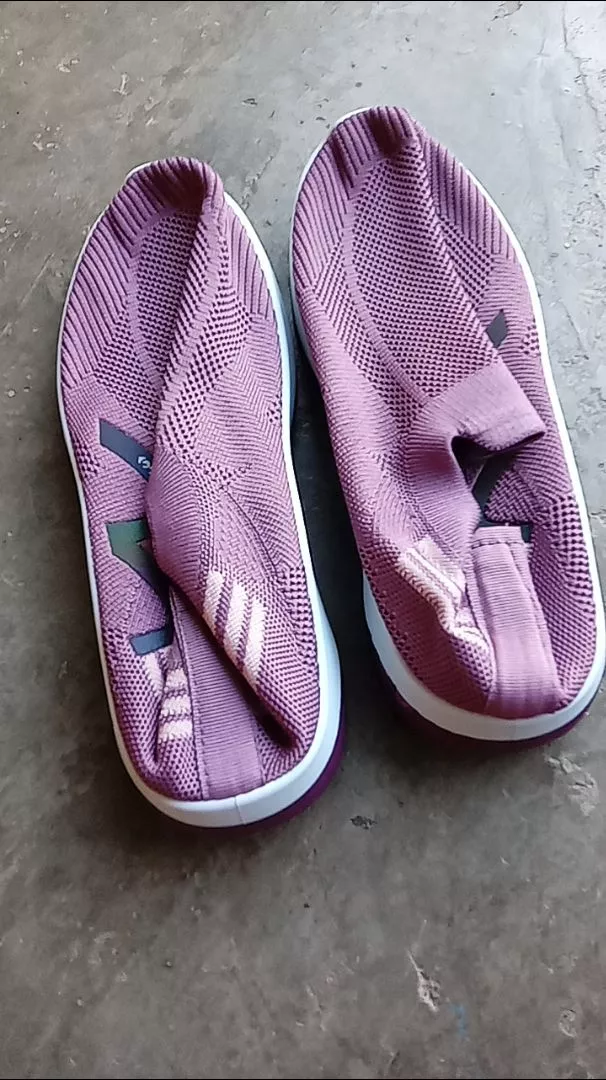 Sepatu_Kasual (S-46) sepatu Sneakers slip on wanita import - Foto ulasan pembeli