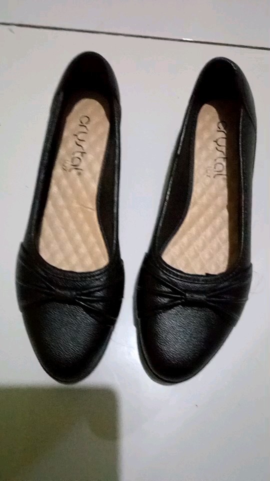 Sepatu Karet Jelly Wanita Wedges Ringan Berkualitas - Foto ulasan pembeli