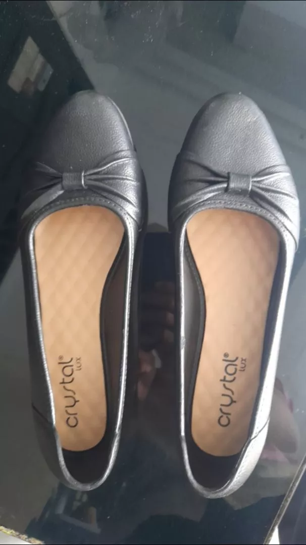 Sepatu Karet Jelly Wanita Wedges Ringan Berkualitas - Foto ulasan pembeli