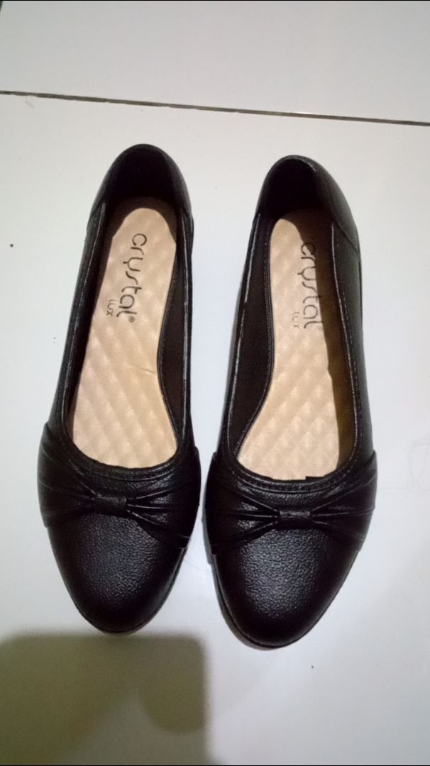 Sepatu Karet Jelly Wanita Wedges Ringan Berkualitas - Foto ulasan pembeli
