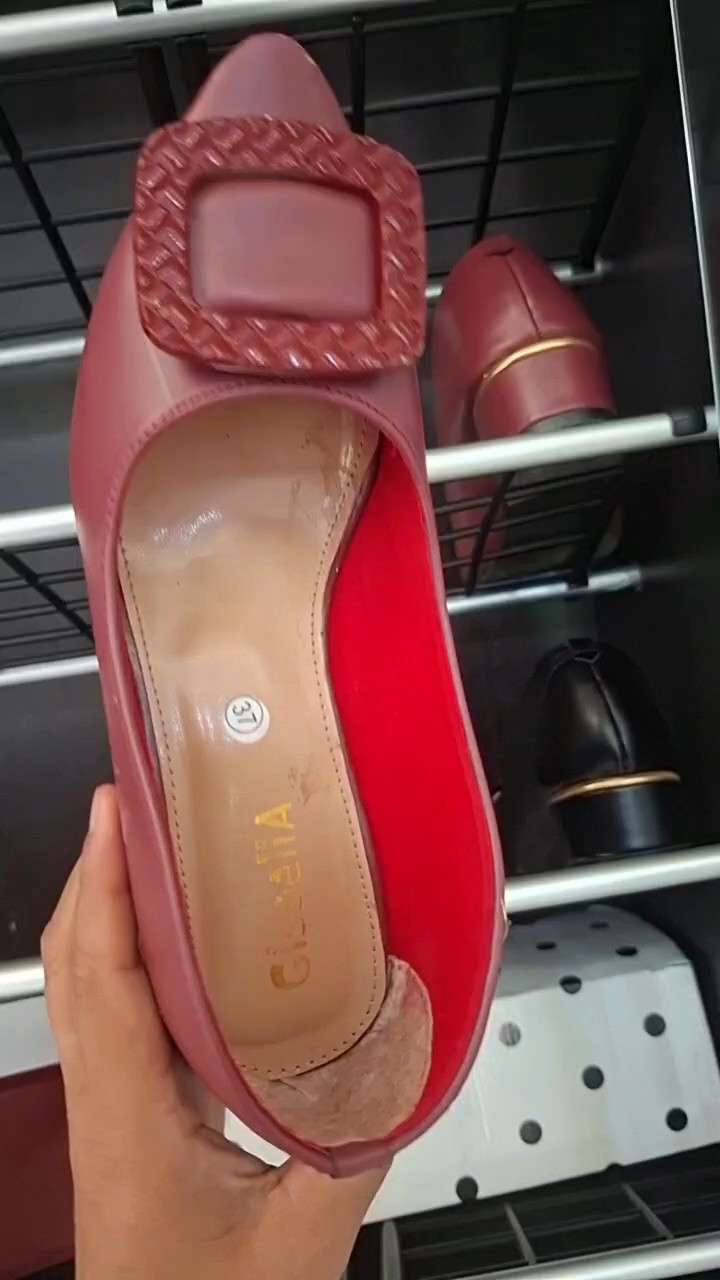 sepatu pancus wanita kantor bahan import premium - Foto ulasan pembeli