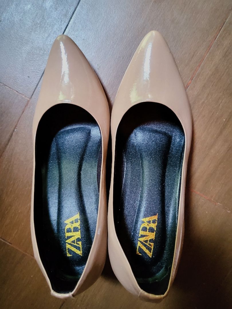 Sepatu Pantofel Wanita Kerja Hak Tinggi 7cm Anti Licin - Foto ulasan pembeli