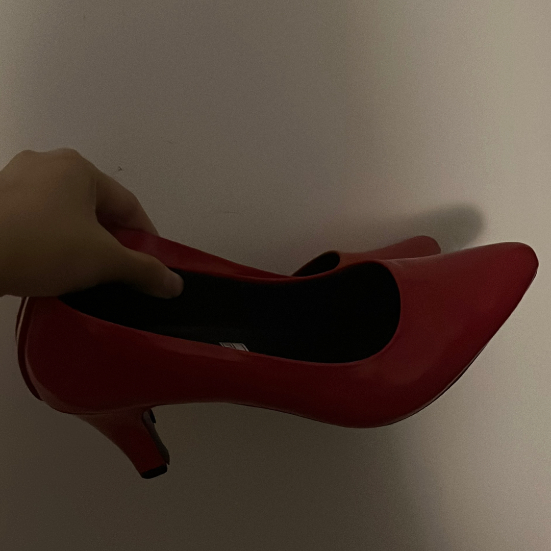 Sepatu Pantofel Wanita Kerja Hak Tinggi 7cm Anti Licin - Foto ulasan pembeli