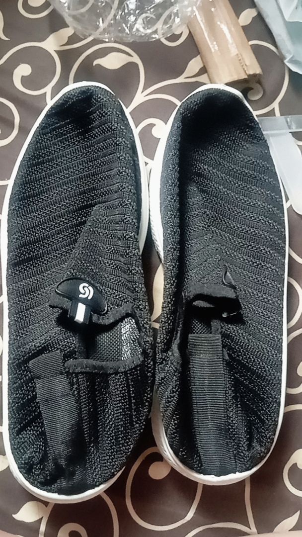 Sepatu Slip On Wanita Korea Sport Polos 36-42 - Foto ulasan pembeli