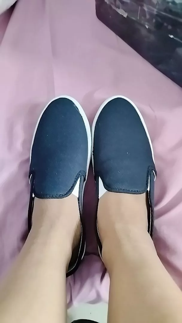 Sepatu Slip On Wanita Terbaru Kanvas Murah - Foto ulasan pembeli