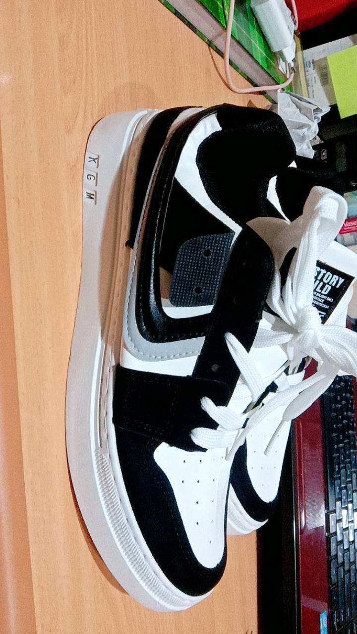 Sepatu Sneaker Import Sepatu kasual ( ALFA ) Terbaru Trendy BISA COD GRATIS ONGKIR - Foto ulasan pembeli
