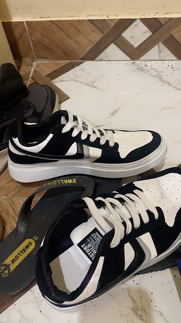 Sepatu Sneaker Import Sepatu kasual ( ALFA ) Terbaru Trendy BISA COD GRATIS ONGKIR - Foto ulasan pembeli
