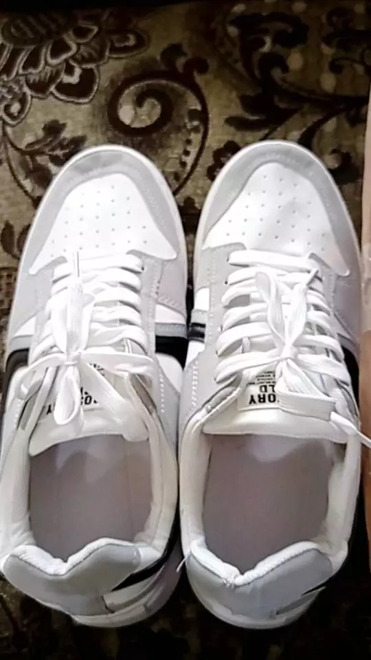 Sepatu Sneaker Import Sepatu kasual ( ALFA ) Terbaru Trendy BISA COD GRATIS ONGKIR - Foto ulasan pembeli