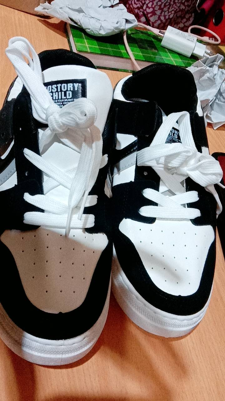 Sepatu Sneaker Import Sepatu kasual ( ALFA ) Terbaru Trendy BISA COD GRATIS ONGKIR - Foto ulasan pembeli
