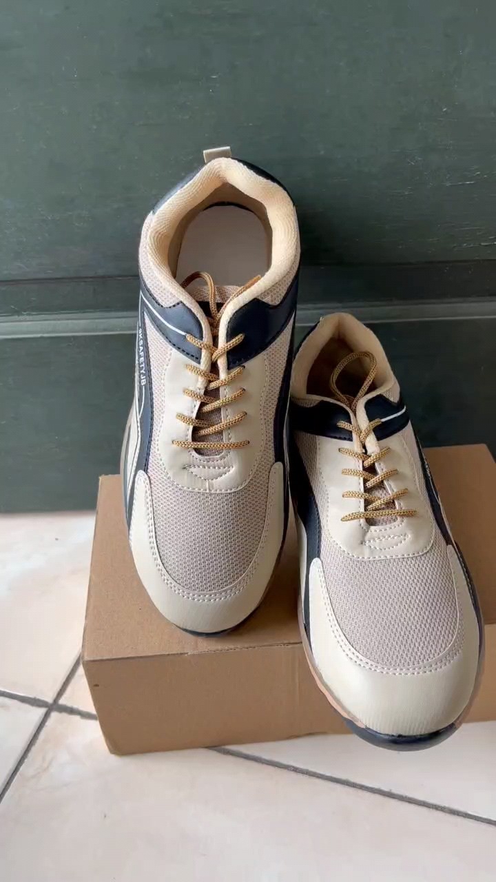 Sepatu Sneakers Pria Sepatu Kasual Pria Kerja Modern - Foto ulasan pembeli
