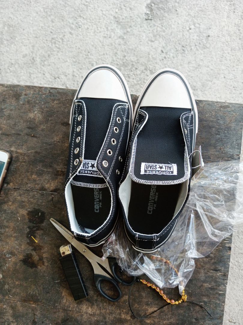 SEPATU SNEAKERS PRIA / WANITA CONVERSE 77 All STAR - foto 3 dari 10, ayumitra123