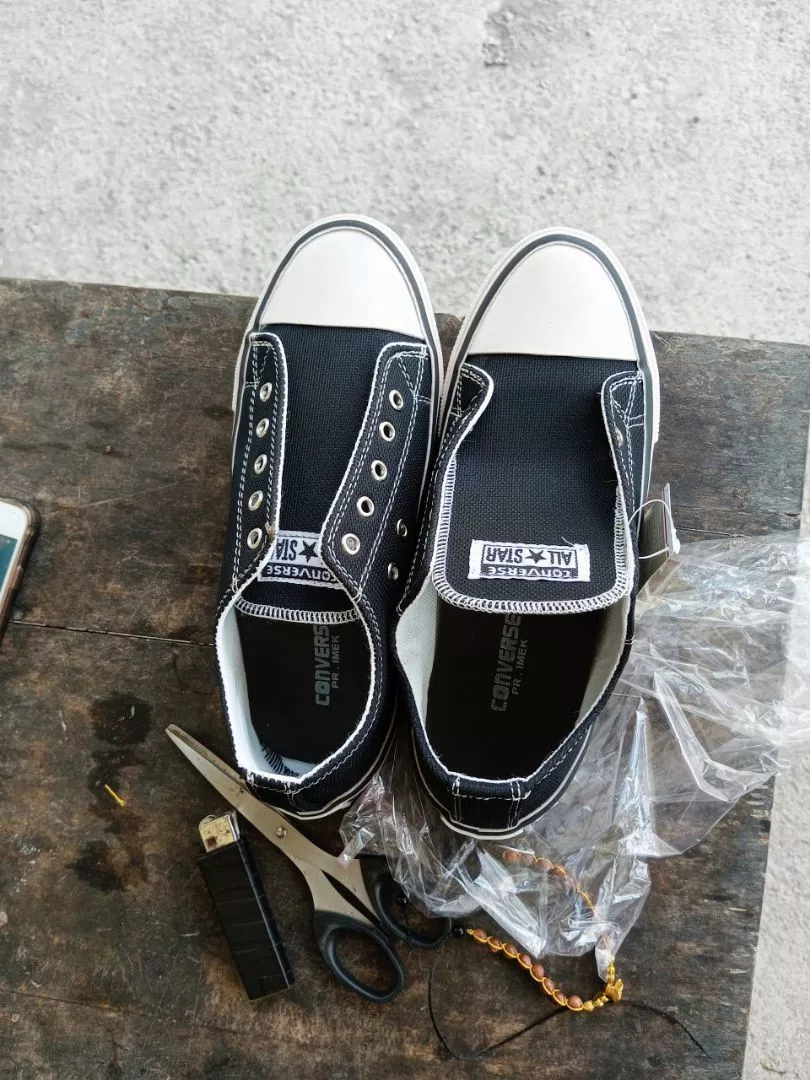 SEPATU SNEAKERS PRIA / WANITA CONVERSE 77 All STAR - Foto ulasan pembeli